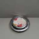 4-Piece Drip Pans Set - Compatible with GE Stoves - Chrome Finish Electric Stove Burner Drip Pans - 2 x 6inch, 2 x 8inch Stove Drip Pans - GE Stove Drip