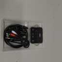 [Upgraded] 1Mii Bluetooth 5.3 Transmitter for TV to 2 Wireless Headphones/Speakers, 100ft Long Range Bluetooth Adapter for TV w/Volume Control, Optical/USB/AUX/RCA Audio Inputs, aptX Adaptive & HD