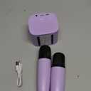 Karaoke Machine for Kids, Portable Mini Speaker with 2 Wireless Microphones, 2026 TOP Kids Gifts for Girls Ages 3, 4, 5, 6, 7, 8, 9, 10, 12 +Years Old, 4-12th Birthday Present Toy Party (Purple)