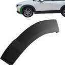 Front Lower Wheel Opening Molding Panel Bumper Fender Flare Molding Cover Plastic Trim Black fit for Mazda CX-30 2020 2021 2022 2023 2024 2025