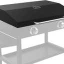 Upgrade Hinged Lid w/Thermometer for Blackstone 28'' Griddle Hard Cover Flat Top Lid for Blackstone 1517 1605 1853 1856 1839 2145 1803 1885 1983 1924 2094 28" Griddle Cover