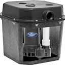 Superior Pump 92072-U 1/3 HP Remote Sink Drain Pump System, Black