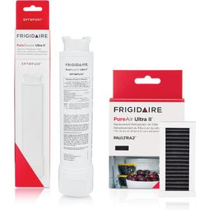 Frigidaire PureSource Ultra (EPTWFU01) & PureAir Ultra II (PAULTRA2) Water & Air Filter Combo Kit, 2 Pieces