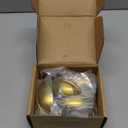 10 Pack 3 Inch Brushed Gold Cup Drawer Pulls Gold Cabinet Handles Gold Cabinet Pulls for Kitchen Cabinets 1886 Drawers Bedroom Dresser Bathroom Vanity Cupboard