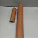 Premium Faux Leather Desk Mat & Tray SetInnovative Cork-Look Printed BaseGift Tube PackagingFull-Desk CoverageNon-Slip Desk Pad for Office HomeCognac Brown