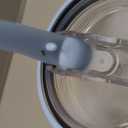 2 Pack 40 oz Tumbler Lid Replacement, with Leak Proof and Flip Straw Lid, Stanley Cup Accessories, for Stanley Quencher H2.0 40 oz Tumbler (Only), BPA Free (Light Blue)