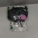 Avidlove Rave Outfits for Women Festival Sexy Lingerie Bodysuit Buckle Shrug Crop Top Set (Large, Black Geometric)