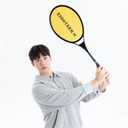 Distance Racket Golf Swing Trainer Racket-Shaped Square Alignment Stick Lightweight Training Aid for Indoor Practice Equipment