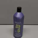MATRIX So Silver Purple Conditioner - Removes Brassy Yellow Undertones, Color Depositing & Toning, Pigmented Conditioner For Blondes and Greys, Vegan (33.81 Fl Oz (Pack of 1))