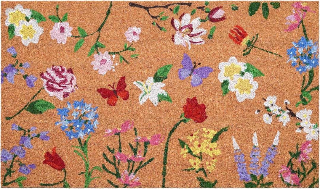 Calloway Mills Butterfly Garden Doormat (17 x 29)