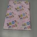 4 x RiukRaiu Valentine's Day Wrapping Paper for Men Women - Pink Gift Wrap Balloon Heart Envelope for Romantic Lovers Wedding - 4 Folded Sheets 28 X 40 Inch, Easy to Store