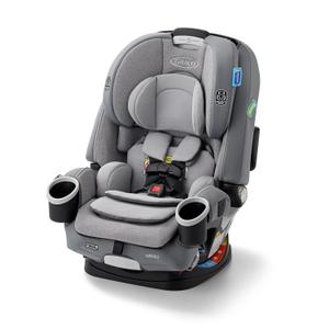 Graco 4Ever DLX 4-in-1 Baby Car Seat, Infant to Toddler Car Seat, 10 Years of Use, Rear-Facing, Forward-Facing, Highback Booster, and Backless Booster Seat Modes, Comfortable and Convenient, Charlie (MFD: 05/16/2025)