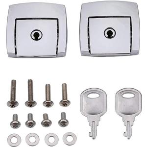 Tour Pack Pak Latch Fits For Harley Touring Electra Glide 1988-1999 2000-2013 (Chrome)