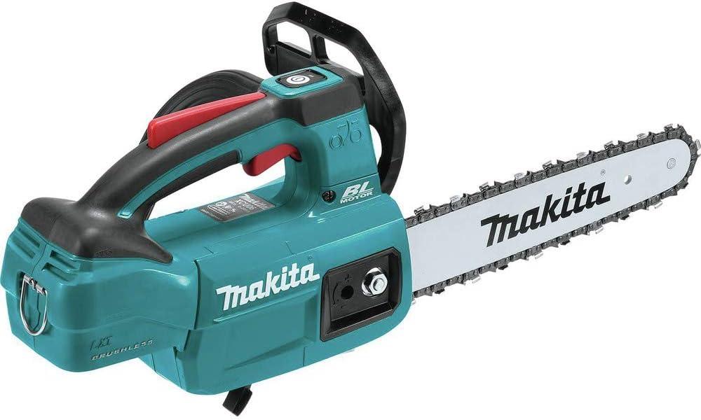 Makita XCU06Z 18V LXT Lithium-Ion Brushless Cordless 10" Top Handle Chain Saw, Tool Only