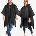 ANTVEE Rain Ponchos for Adults Portable Reusable Raincoat 2 Pack with Drawstring Hood Stay Dry in Style