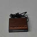 Westclox Retro Wood Style Easy To Read Super Bright Small Night Table Ascending Alarm Clock 22690.