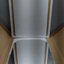 KOHROS Silver Bathroom Mirror 18" x 24" Frameless Rectangle Beveled Edge Bathroom Vanity Mirror for Over Sink, Wall Mirror for Small Bathroom Vanity Bedroom Hanging Horizontally or Vertically