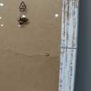11x17 Picture Frame, Distressed White Wood Style, Wall Mounting