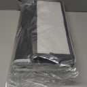 Mefirt Over The Door Organizer, 7 Tier Door Hanging Organizers with 7 Large Pockets 12 Side Pockets, Behind Door Storage Hanging Shelves for Closet Bathroom Bedroom Nursery (Black)