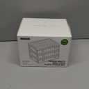 Bead Organizer Box, 90pcs Small Clear Plastic Storage Containers, Craft Storage Box Features Hinged Lid and Labels, Mini Boxes for Bracelets, Jewelry, Diamonds, Clay Beads, Screws, Seeds, Small Parts