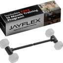 Jayflex Hyperbell Dumbbell Converter - Convert Dumbbells to Barbell Set and Kettlebell for Home Fitness - Adjustable & Up to 200 lb Capacity Weight Barbell for Weight Lifting
