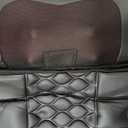 Massage Mat, Detachable Neck Massager, Full Body Vibration Heating, Massage Pad with 10 Vibrating Motors and 9 Speed Settings for Home Office Use, Gift for Men Women Parents Christmas,Black