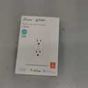 Kasa Smart Plug KP200, In-Wall Smart Home Wi-Fi Outlet Works with Alexa, Google Home & IFTTT, No Hub Required, Remote Control, ETL Certified , White, 1 Pack
