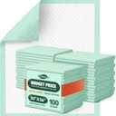 MILDPLUS Disposable Bed Pads 30"X36" (100pcs) Extra Large and Heavy Duty Underpads Premium Incontinence Pads for Adult Waterproof Chucks for Kids or Pet