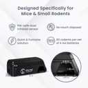 OWLTRA OW-2 Indoor Electric Mouse Trap 2 PCS, Instant Kill Rodent Zapper with Pet Safe Trigger, Black