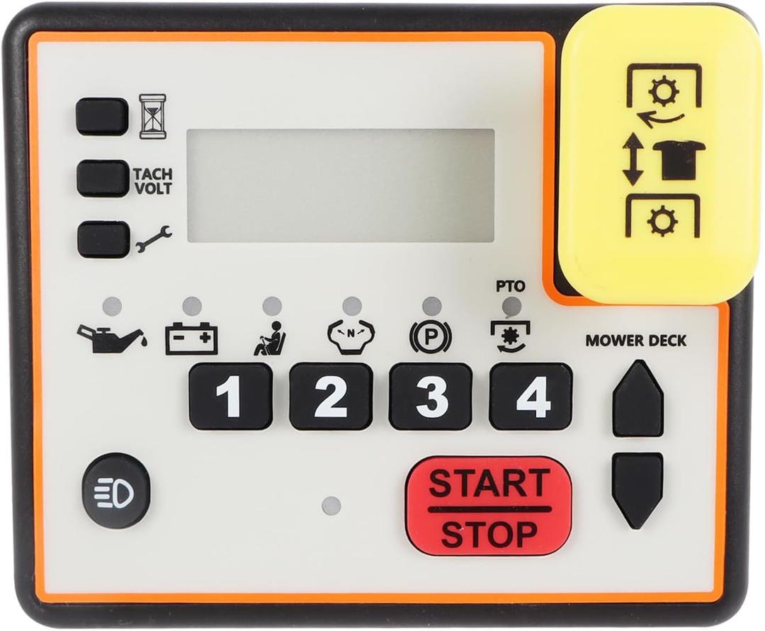 DICMIC 486-0057-00 486-0058-00 Upgrade Control Panel Console Keypad Replacement for Spartan Mowers Carb & EFI RZ-C RZ RZ-PRO RT-PRO RT-HD RZ-HD SRT-HD SRT-SXE SRT-XD KGZ-XD
