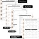 2 x 2026-2028 Monthly Planner - 3 Year Monthly Planner 2026-2028, Now - December 2028, 36-Month Calendar with Hardcover, Inner Pocket, 6.4'' x 8.5''