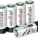 PKUNIN 23A 12 Volt Battery Alkaline A23 Battery for Ceiling Fan Remotes Garage Door Openers Batteries 5 Packs