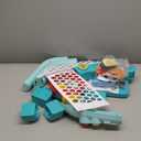 Dinosaur Kids Sports Play Toy: 4-in-1 Multifunction Indoor Outdoor Activity  Basketball Toss, Ring Throw, Ball Play & Music Lights to Improve Motor Skills, Birthday Gift for Boys Girls Age 1-3 (Green)