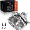 A-Premium Disc Brake Caliper Assembly with Bracket Compatible with Select Chevrolet and Pontiac Models - Camaro & Firebird, 1988 1989 1990 1991 1992 - Rear Left Driver Side
