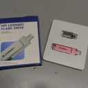 MFi Certified 256GB Flash Drive for iPhone Photo Stick, USB Memory Stick iPhone Flash Drive for Photos Videos, High Speed External Storage USB Stick Thumb Drive for iPhone/iPad/Android/PC(Rose Pink)