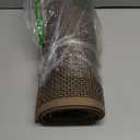 SUMLANS Kitchen Mat Set of 2 PCS, Cushioned Non Slip Rugs for Kitchen Floor, Absorbent Runner Comfort Standing Mats Washable for Kitchen, Office, Home (Brown, 17.3"x47"+17.3"x30")