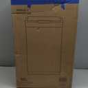 EKO Mirage-T 50 Liter / 13.2 Gallon Touchless Rectangular Motion Sensor Trash Can, Brushed Stainless Steel Finish