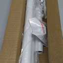 DIIG Sliding Door Security Bar, 17.7-50.5inch Heavy Duty Adjustable Sliding Patio Door Lock Bar with Rubber Tips,Diameter 1inch Window Security Bar for Home Apartment Travel Children Women (White)