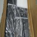 VIPSHOW 18 Inch Queen Heavy Duty 3500 lbs Bed Frame with Round-Corner Legs & Anti-Squeak Design Quick Assembly Metal Platform, No Box Spring Needed