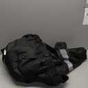 Safety jacket for men,Reflective high Visibility Hooded jacket,Hi-Vis Bomber Jacket with Pockets and Zipper,Waterproof,Black Bottom,ANSI/ISEA 107-2020 Type R Class 3,Black