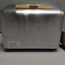 Touch screen Toaster 2 slice,Stainless Steel Digital Timer Toasters with Sound Function,6 Bread Types & 6 Shade Settings,Smart Extra Wide Slots Toaster with Bagel,Defrost Functions,Platinum