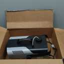 1200W RGB Fog Machine, 6 Colorful LED Lights for Smoke Machine Indoor/Outdoor Use, Perfect for Parties, Weddings, and Stage Effects (Silver)