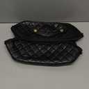 Travel Cosmetic Bag,Large Capacity Makeup Bags for Women,Waterproof Portable Pouch and Toiletry Bag with Jewelry Organizer for Rings,Earrings,Necklaces,Stylish for Women. (Black)