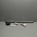 Flush Mount Ceiling Light Fixture 43.3" Modern Black Sputnik Dimmable LED Lamp with Remote Control Ideal for Bedroom Living Room Kitchen Island(2 Lights)