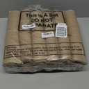 12 Pack Burlap Table Runners 12" x 108" Farmhouse Khaki Jute Runner Rustic Country Wedding Burlap Table Runners for Birthday Engagement Party Home Dining Kitchen Decorations