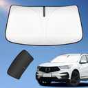 Car Sun Shade Sunshade for Acura RDX 2019-2024 2025 2026 Windshield Cove, 240T 4-Layers Front Window Shade Foldable Sun Visor Blocks UV Rays and Sun Heat Protection Interior Accessories