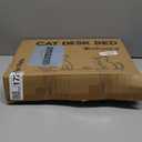 Cat Desk Bed,Sturdy Cats Bed for Desk,360 Rotating Cat Hammock Perch with Removable Washable Cover,Height Adjustable,Holds 40lbs - Perfect for Indoor CatsPerch