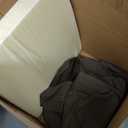 Outdoor Cushions for Patio Furniture Set of 2, 24"x24" Water Repellent Chair Cushions Removable Seat Bottom & Back Cushion Covers for Chair, Sofa, Couch, Dark Black Tan Stripe