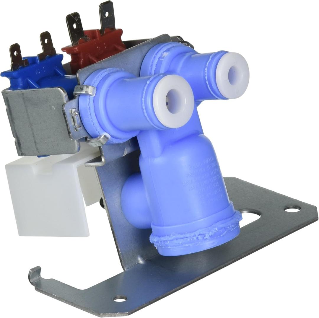 NEW Replacement Part - GE Refrigerator Dual Solenoid inlet Water Valve Part# WR57X10051 by ERP