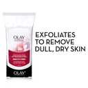 Olay Makeup Remover Wipes, Regenerist Micro-Exfoliating Wet Cleansing Cloths, Facial Cleanser for Women - Exfoliates, Refreshes, Smooths Texture, Travel Approved, 30 ct - 3 Pack